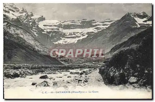 Cartes postales Gavarnie Htes Pyr Le Gave