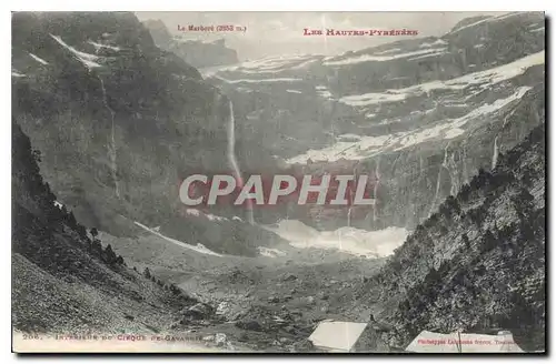 Ansichtskarte AK Les Hautes Pyrenees Interieur du Cirque de Gavarnie