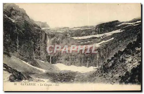 Cartes postales Gavarnie Le Cirque