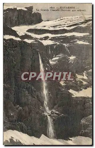 Cartes postales Gavarnie La Grande Cascade