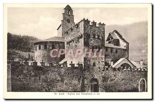 Cartes postales Luz Eglise des Templiers