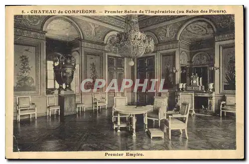 Ansichtskarte AK Chateau de Compiegne Premier Salon de l'Imperatrice