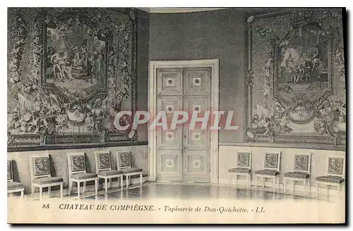 Ansichtskarte AK Chateau de Compiegne Tapisserie de Don Quichotte