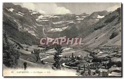 Cartes postales Gavarnie Le Cirque