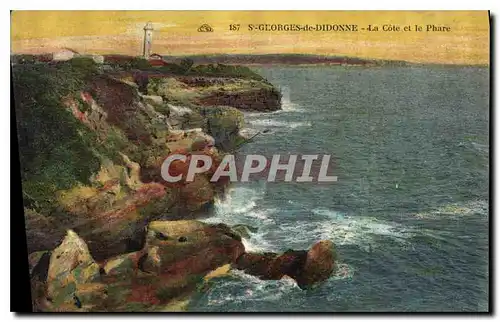 Cartes postales St Georges de Didonne La Cote et le Phare