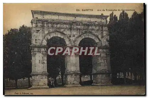 Ansichtskarte AK Saintes Arc de Triomphe du Germanicus