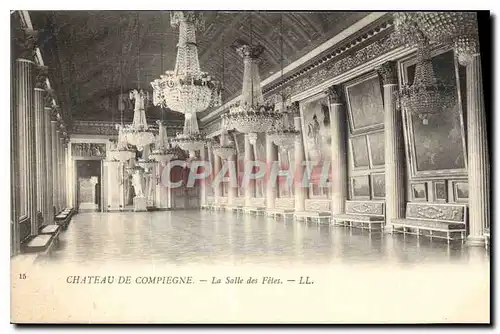 Cartes postales Chateau de Compiegne La Salle des Fetes