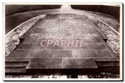 Cartes postales Foret de Compiegne Clairiere de l'Armistice