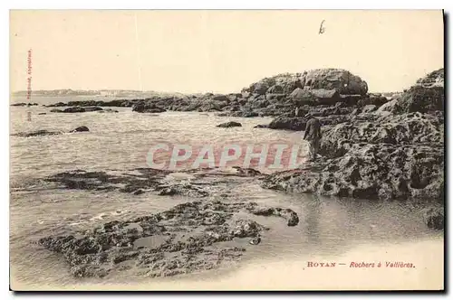 Cartes postales Royan Rochers a Vallieres