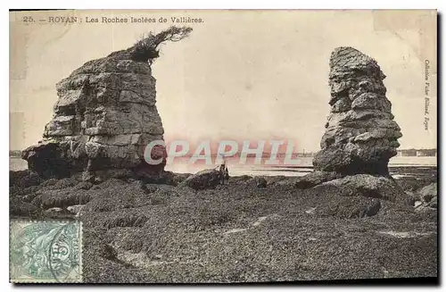 Cartes postales Royan Les Roches Isolees de Vallieres