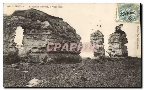 Cartes postales Royan La Roche Percee a Vallieres