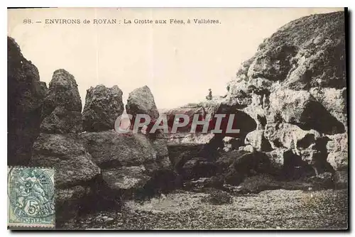 Cartes postales Environs de Royan La Grotte aux Fees a Vallieres