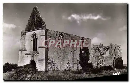 Ansichtskarte AK Ile de Re Ch Mme La Flotte Ruines de l'Abbey des Chateliers