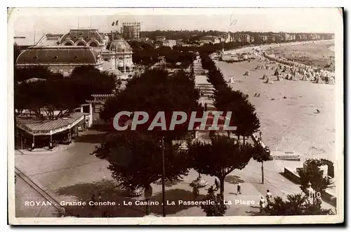 Ansichtskarte AK Royan Grande Conche Le Casino La Passerelle La Plage