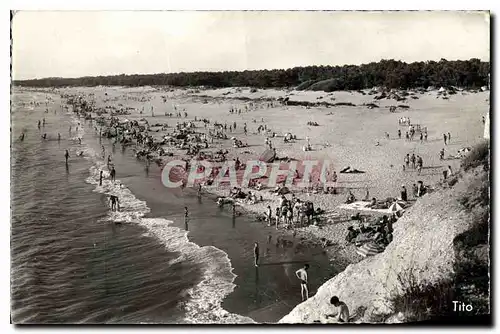 Cartes postales Saint Georges de Didonne Partie Sud de la Plage vue des Falaises de Suzac