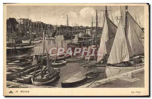 Cartes postales Royan Le Port Bateaux