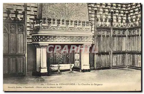 Cartes postales Chateau de Pierrefonds La Chambre du Seigneur