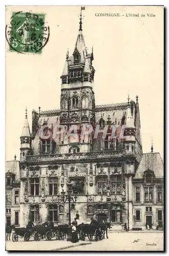 Cartes postales Compiegne L'Hotel de Ville