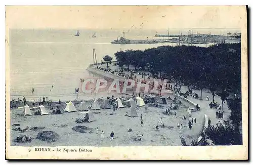 Cartes postales Royan Le Square Botton