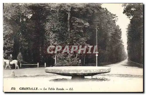 Cartes postales Chantilly La Table Ronde