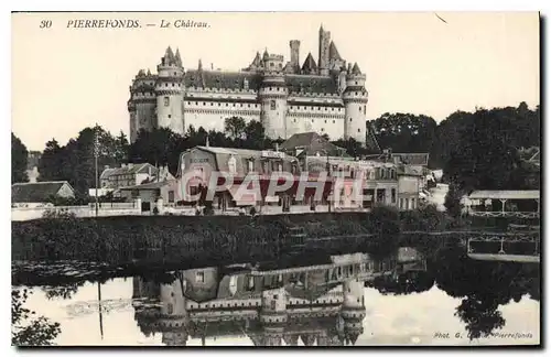 Cartes postales Pierrefonds Le Chateau