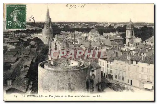 Cartes postales La Rochelle Vue prise de la Tour Saint Nicolas