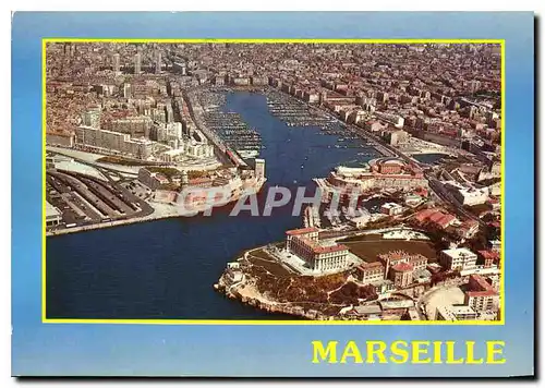 Cartes postales moderne Marseille Le Vieux Port