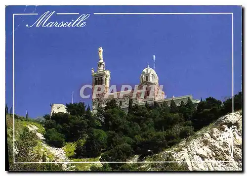 Cartes postales moderne Marseille Notre Dame de la Grace