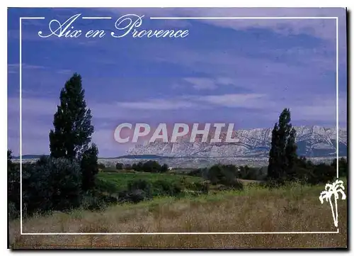 Cartes postales moderne Aix en Provence La Montagne Ste Victoire chere a Cezanne