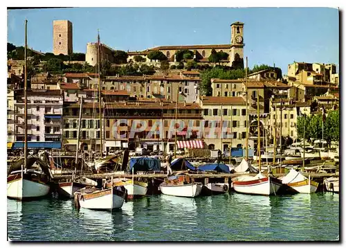 Cartes postales moderne Cannes Un Coin du Port le Quai St Pierre et le Suquet