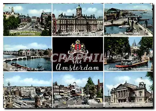 Cartes postales moderne Groeten uit Amsterdam