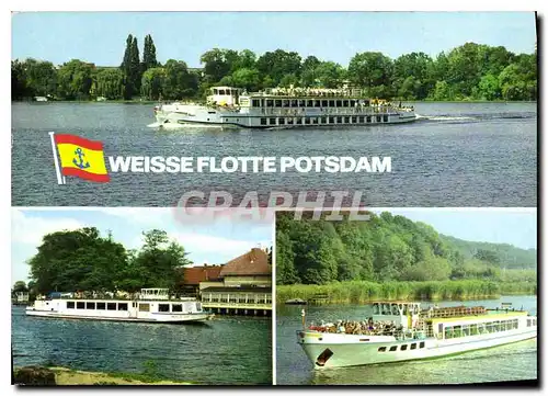 Cartes postales moderne Weisse Flotte Potsdam Bateau
