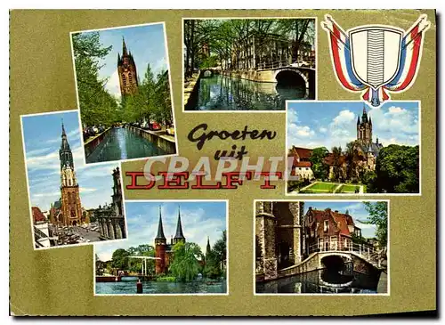 Cartes postales moderne Groeten uit Delft
