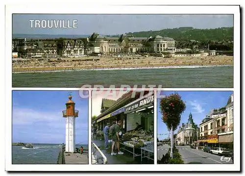 Cartes postales moderne Trouville Calvados