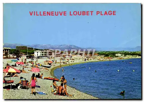 Cartes postales moderne Villeneuve Loubet Plage