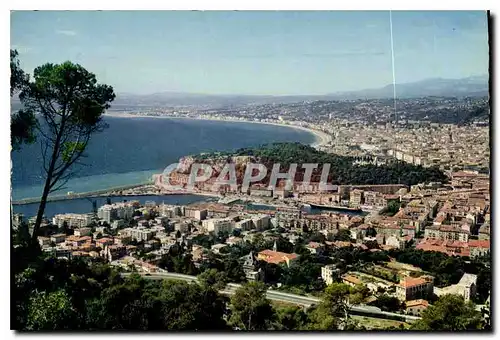 Cartes postales moderne Nice Vue generale