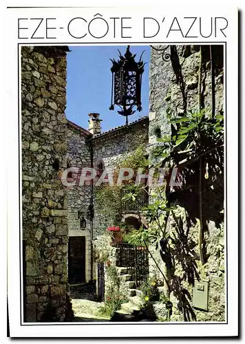 Cartes postales moderne Eze Cote d'Azur Vieille rue pittoresque