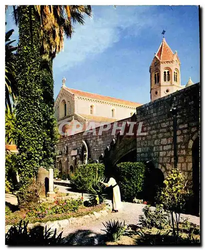 Cartes postales moderne Abbaye de ND de Lerins Ile St Honorat Cannes Alp Mar Jardin St Bernard a l'Interieur de l'Abbaye