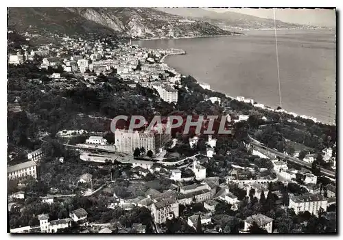 Cartes postales moderne Menton AM Panorama sur Menton et la Cote Italienne