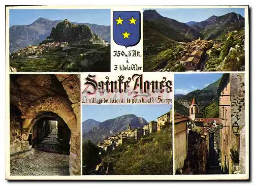 Cartes postales moderne Sainte Agnes Alpes Maritimes