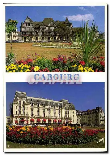 Moderne Karte Couleurs et Lumiere de France la Normandie Cabourg Calvados le Normandie Hotel le Grand Hotel