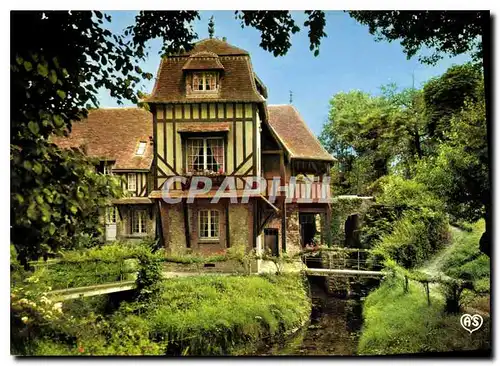Moderne Karte Manoir Normand Houlgate Calvados 14 le Moulin Landry