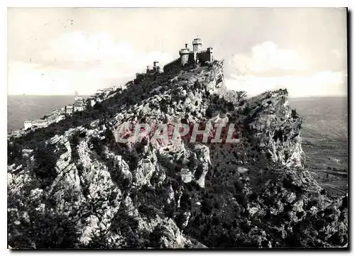 Cartes postales moderne Repubblica di San Marino la Seconde Tour et vue de la Ville