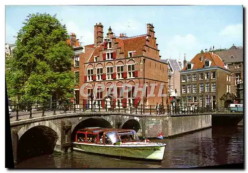 Cartes postales moderne Amsterdam Holland Maison aux trois Canaux