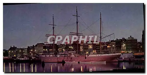 Cartes postales moderne Amsterdam Holland Bateaux