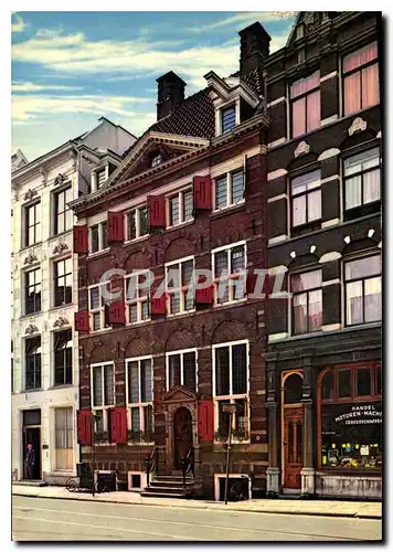 Moderne Karte Amsterdam Maison de Rembrandt