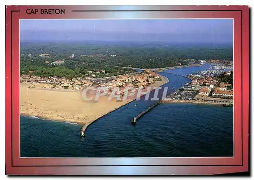 Moderne Karte Capbreton Cote Landaise