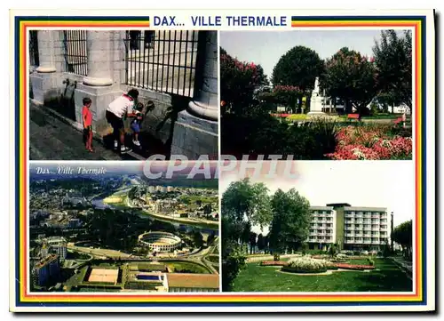 Moderne Karte Landes Dax Ville Thermale