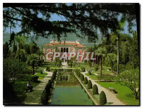 Cartes postales moderne Institut de France Academie des Beaux Arts Fondation Ephrussi de Rothschild Jardins et Villa Ile