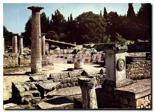 Cartes postales moderne Saint Remy de Provence B du R Fouilles de Glanum Sanctuaire de la Bonne Deesse